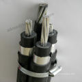 Cable aislado de voltaje mediano 3 × 95+50